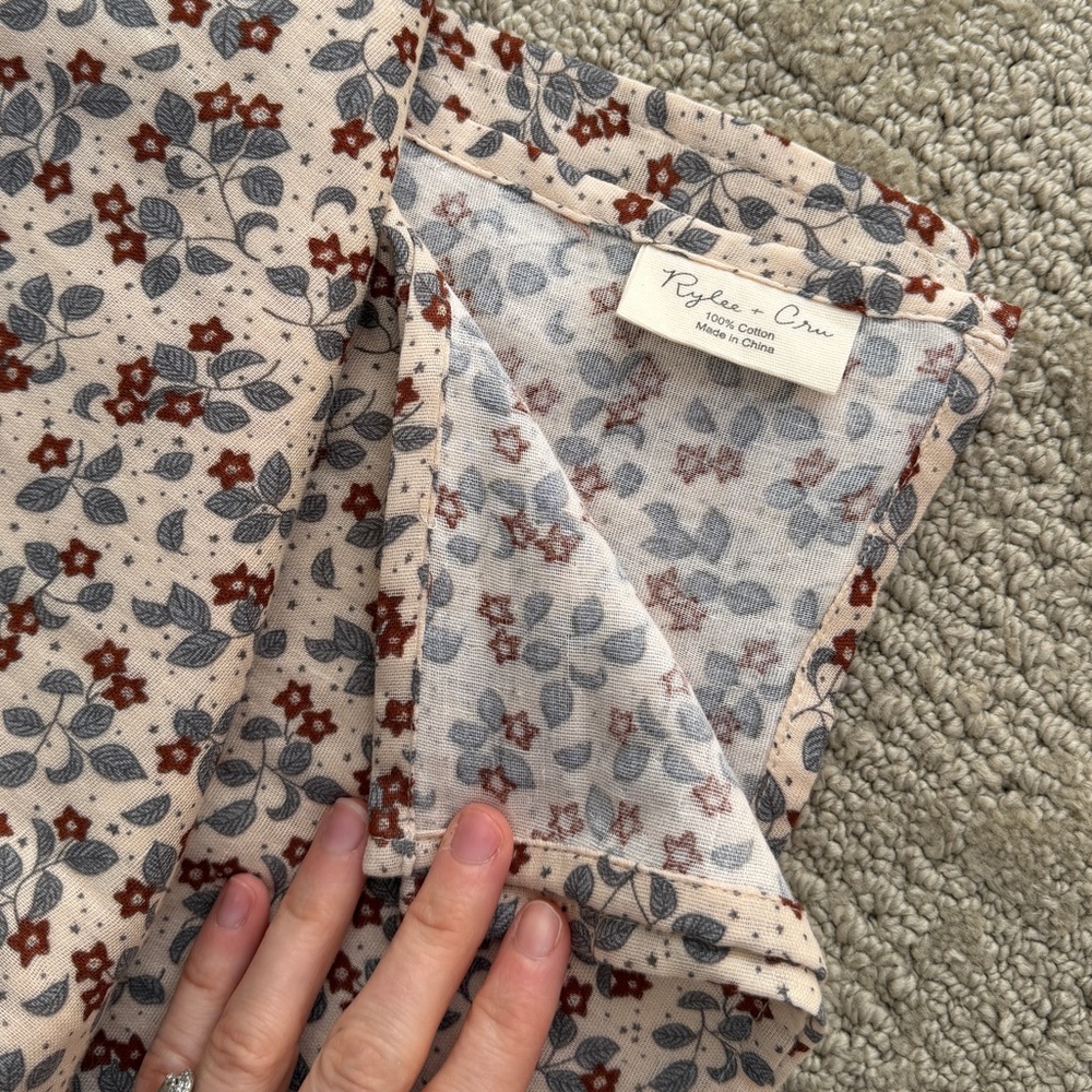Rylee + Cru 100% Cotton Blanket